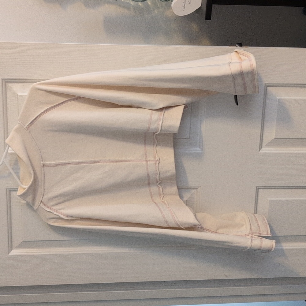 Anthropology cropped sweater with bell sleeves size medium